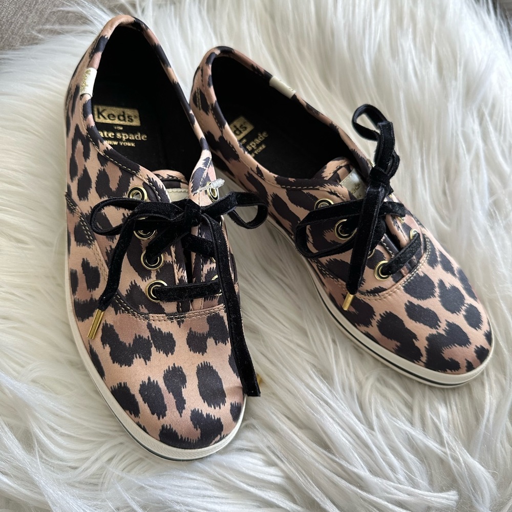 Keds x Kate Spade Leopard Print Sneakers